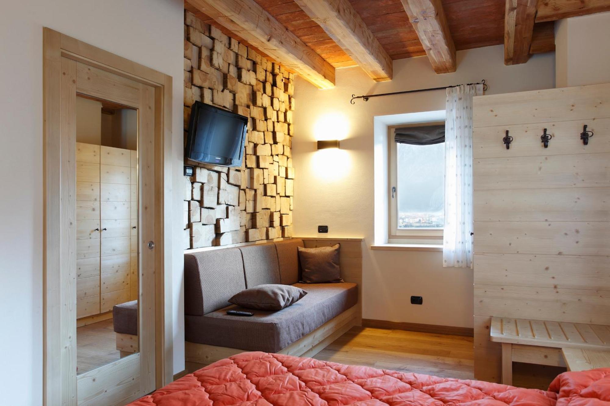 Agritur La Polentera Pensionat Storo Rum bild
